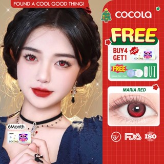 【Buy 5 Get 1 Free】COCOLA  Color Contact Lens สีแดง + สีน้ำเง…