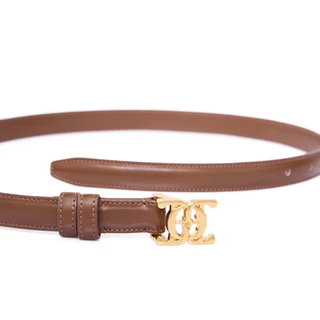 O&B เข็มขัดหนังวัวแท้ รุ่น CLASSIC BELT IN CREST BROWN-39156SC12722F_H5BRXX
