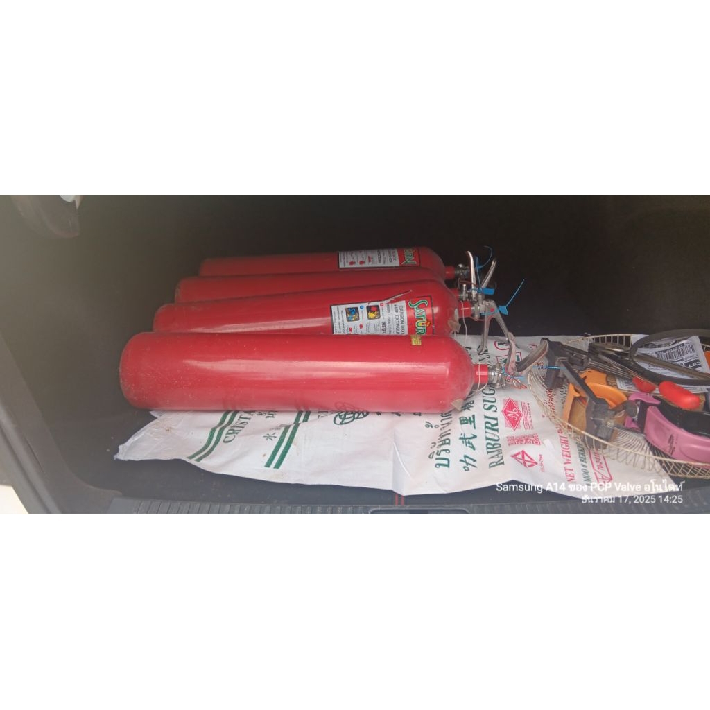 ถังดับเพลิงC02มือสองพร้อมใช้งาน