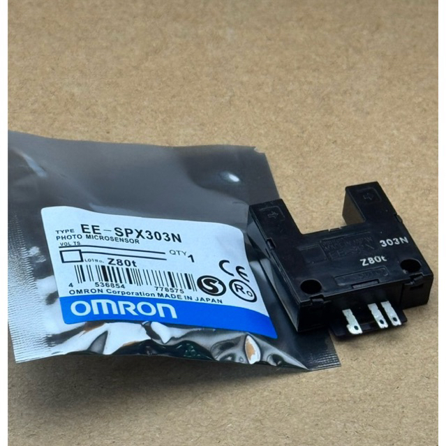 EE-SPX303N  Photomicrosensor โฟโตไมโครเซนเชอร์ ชนิดช่องกว้าง ระยะตรวจจับ 13 mm NPN, Dark-ON, Infrared LED