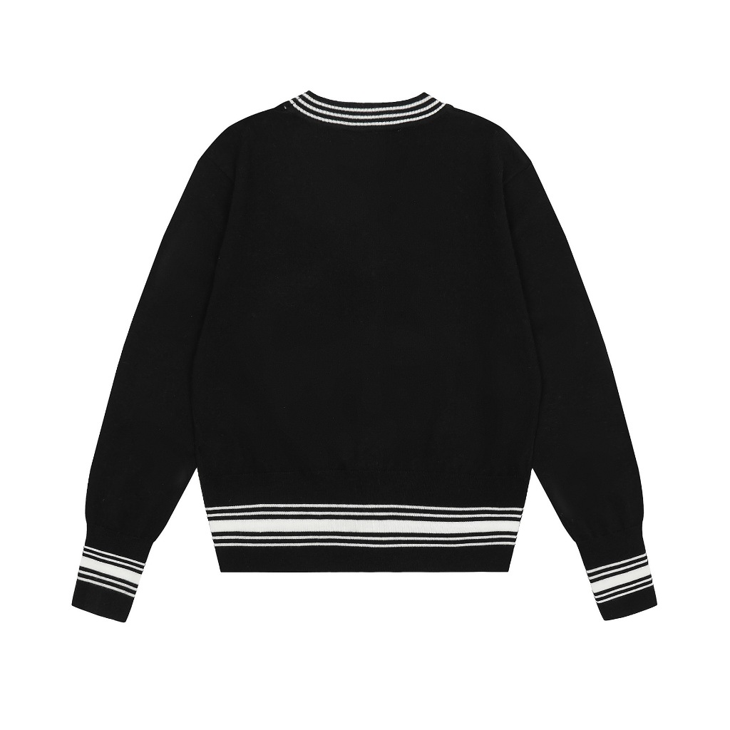 【Vivienne Westwood】🇯🇵 เสื้อกันหนาว ทันสมัยและหลากหลาย งานปักดาวเสาร์ เสื้อสเวตเตอร์ถัก - รูปที่ 5