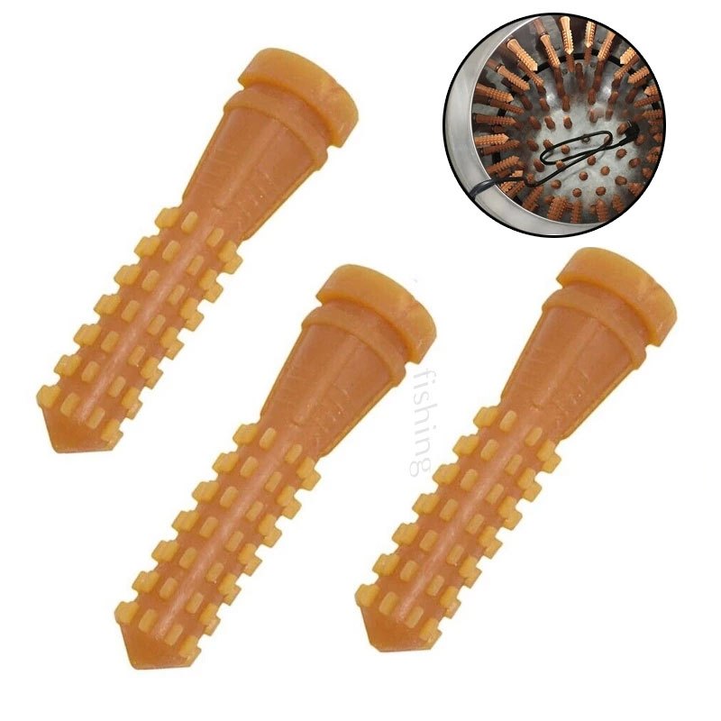 ยางถอนขนไก่ 10 ชิ้น ถอนขนเป็ด ห่าน ถังกลม เหนียว ยืดหยุ่น ทนนาน Chicken Plucker Rubber Fingers