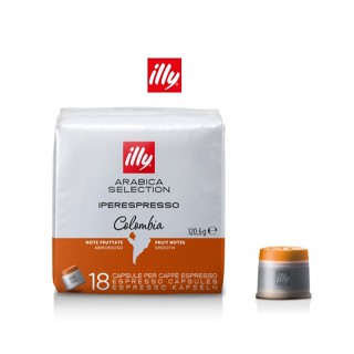 ILLY แคปซูลกาแฟ COLOMBIA  18 แคปซูล IPERESPRESSO COFFEE CAPS…