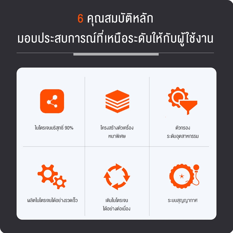SUPACES เครื่องเติมลมไนโตรเจน สำหรับรถยนต์และรถกระบะ ระบบสุญญากาศ แยกน้ำมันอัตโนมัติ เติมลมแม่นยำ - รูปที่ 4