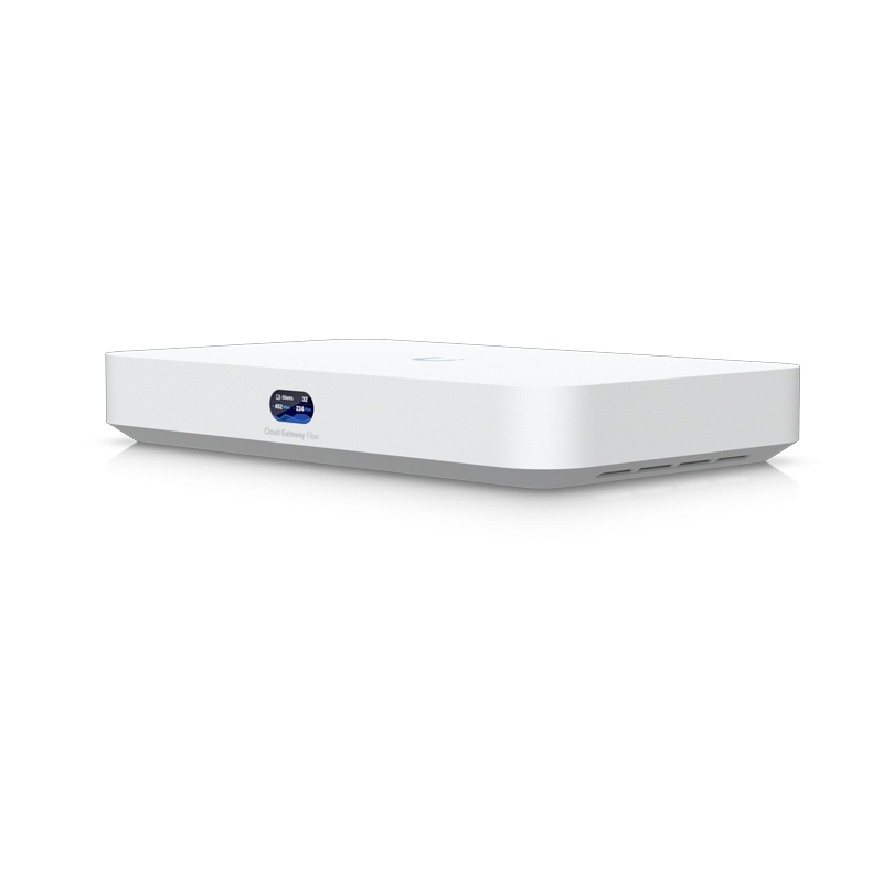 UniFi  UCG-Fiber (30W) : 10G Cloud Gateway with PoE & NVR Storage Support