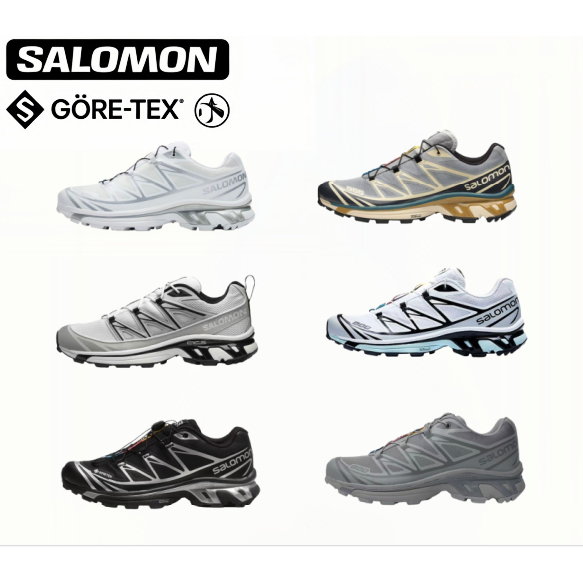 💕รับประกันของแท้ 💕Salomon XT 6 รองเท้ากีฬารองเท้าวิ่งรองเท้าลำสำหรับผู้ชายและผู้หญิงสไตล์(ส่งฟรี)