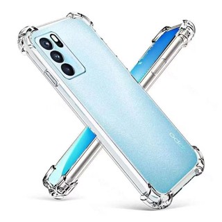 ⚡GOOD⚡🔥เคสใส🔥ใช้สำหรับ Oppo Reno2F Reno4 Reno4Z Reno5 Reno5pro Reno6 Reno6Z Reno8 Reno3pro Reno4pro Reno6proกันกระแทกTPU