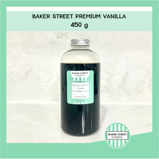 Vanilla Baker Street กลิ่นวานิลลาพรีเมี่ยมเข้มข้น ขวดใหญ่ 450 g