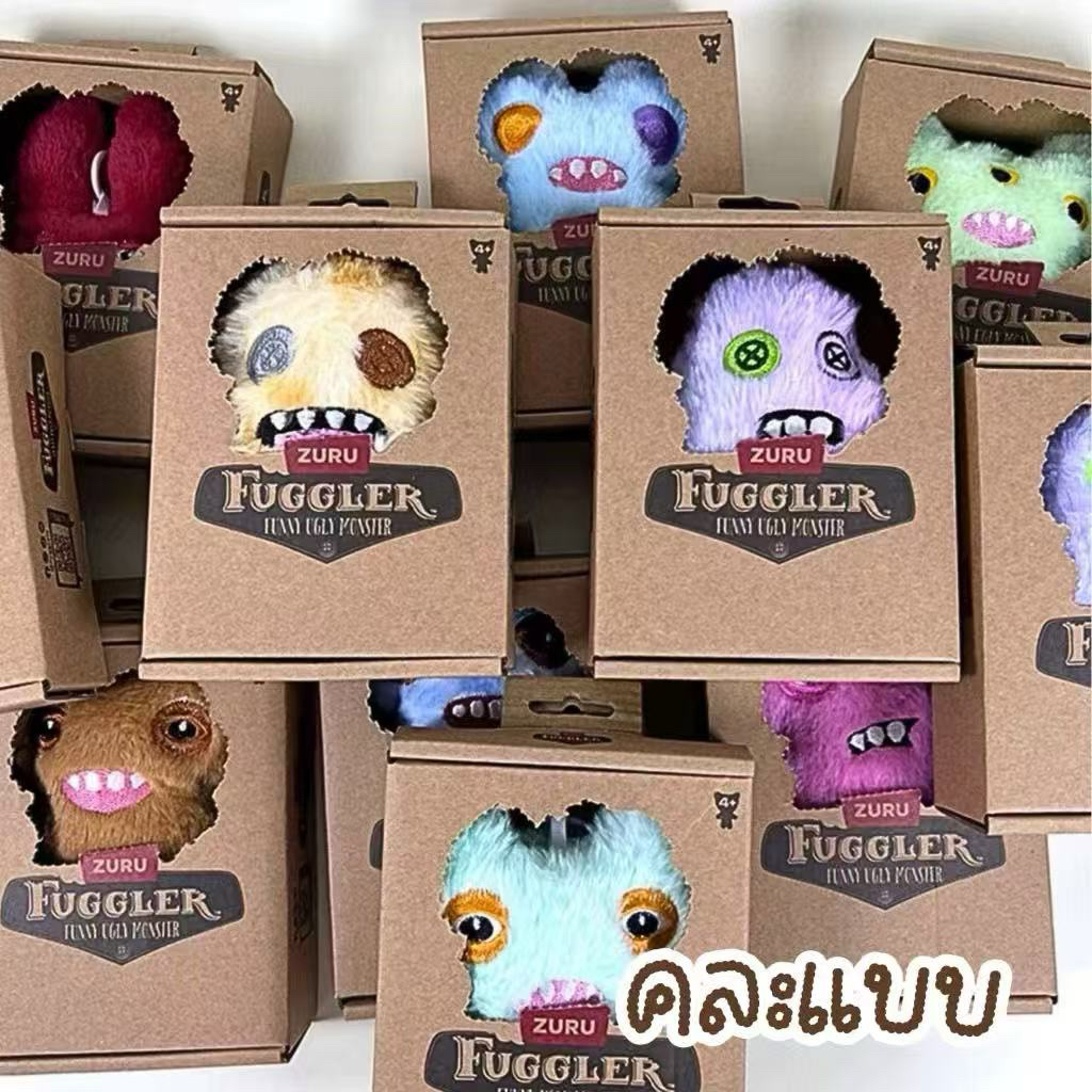 ตุ๊กตามอนสเตอร์ฟัน ตุ๊กตาสุดปั่น น่ารัก พวงกุญแจตลก  พร้อมส่งจากไทย