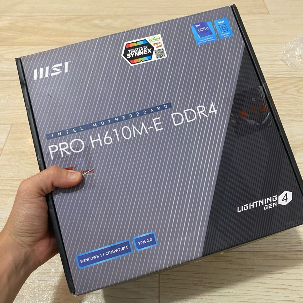 เมนบอร์ดมือสอง MSI H610M-E DDR4