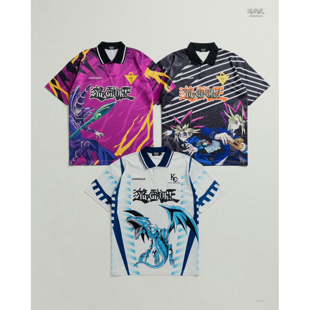 [แท้💯% ของใหม่ พรัอมส่ง] เสื้อฟุตบอล CARNIVAL X YUGIOH YUGI FOOTBALL JERSEY