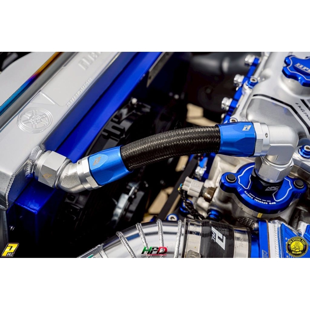 ชุดสายหม้อน้ำบน ฟิตติ้งแท้PPRC พร้อมแป้นคอน้ำHPD ตรงรุ่น D-max/All-new