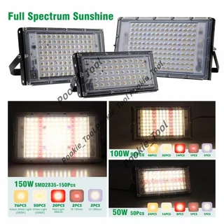 💥พร้อมส่ง💥ไฟปลูกต้นไม้ LED 100W Grow Light แสงสีม่วง เร่งเติบโต ใช้กับผัก-ไม้ดอก 50W/100W