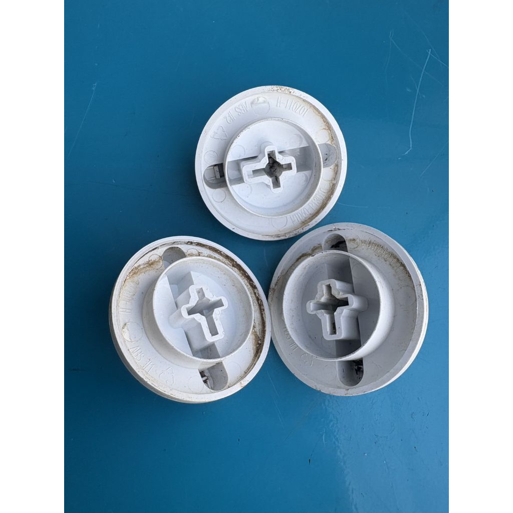 ลูกบิดเครื่องซักผ้า2ถัง 1ชุด3ตัว Toshiba 7.5kg. รุ่น VH-H85MT