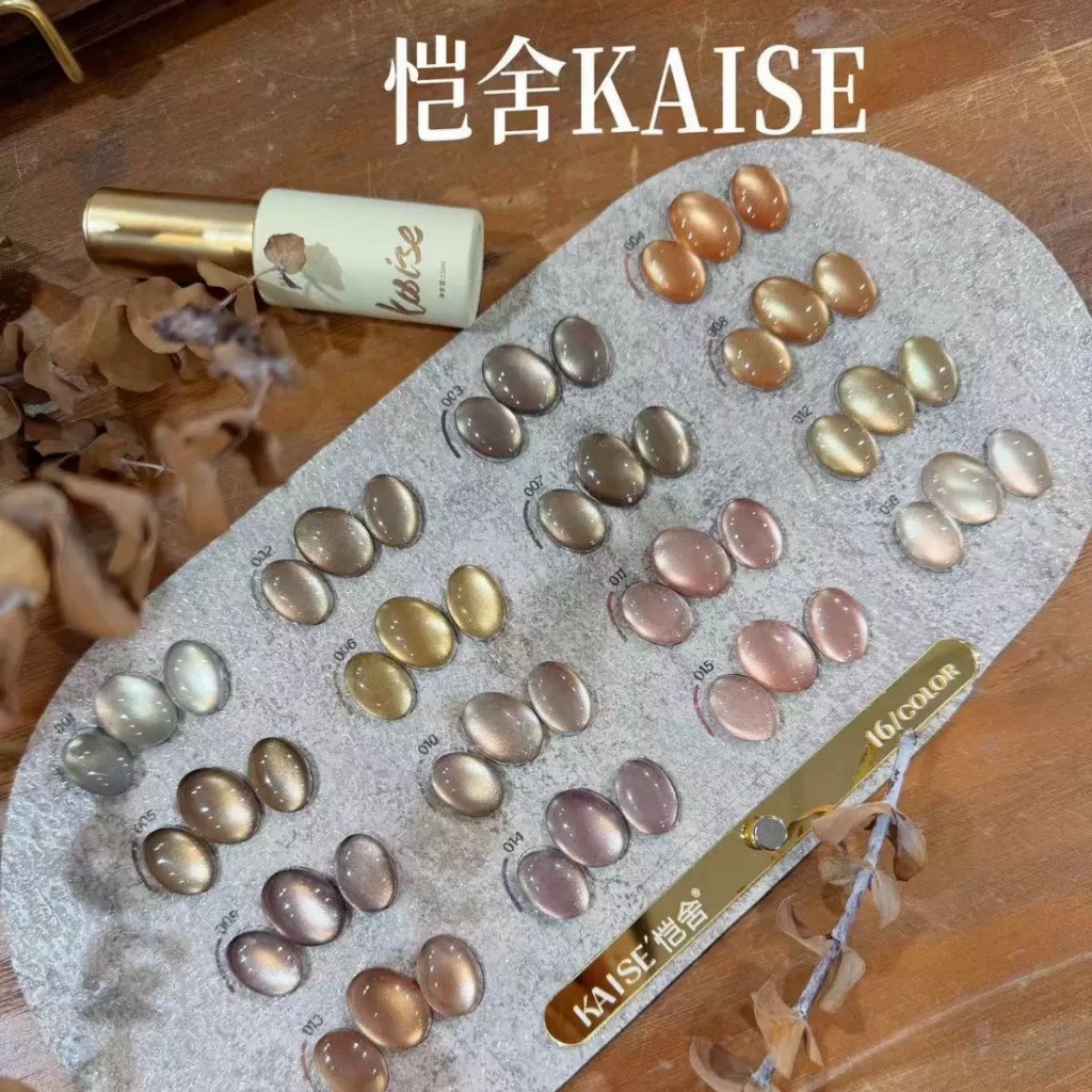 Set Kaise Autumn Brown 16 สี สีเจล เล็บเจล