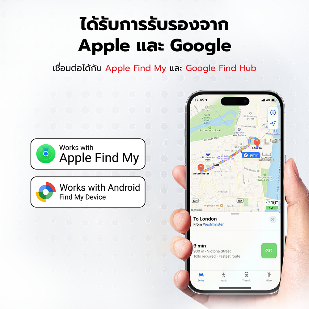 [ลดเหลือ 524] MiLi MiLock Duo สีขาว Tag ติดตาม ค้นหา GPS ป้องกันโจรกรรม กระเป๋าเดินทาง iOS + Android -1Y ราคา ถูกที่สุด ดีลบีเคเค แกลเลอรีภาพที่ 5