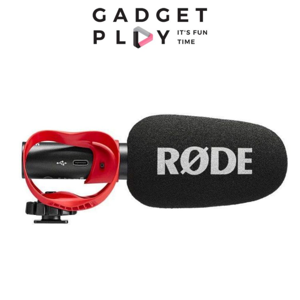 [กรุงเทพฯส่งด่วน] RØDE VideoMic GO II ไมค์กล้อง Shotgun ต่อกับ USB-C และ 3.5 มม. ใช้กับมือถือ/กล้อง