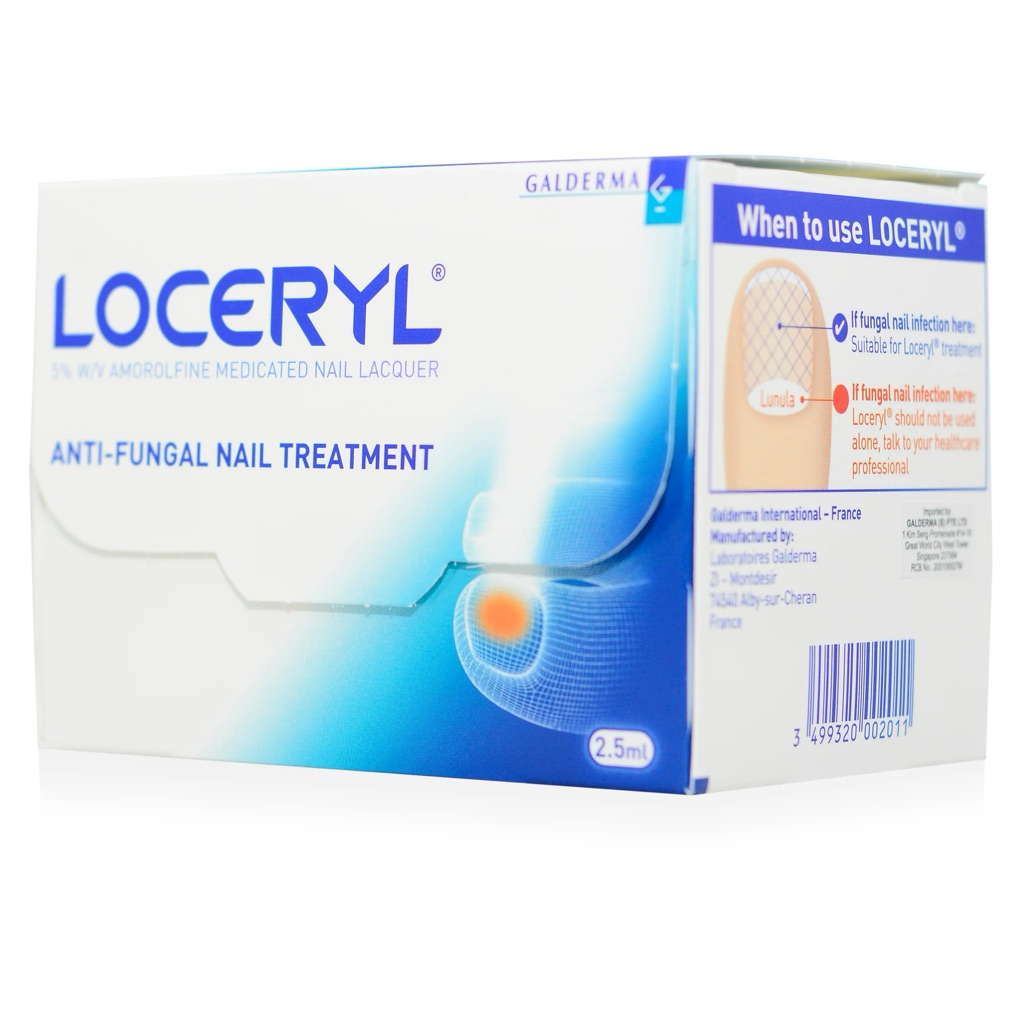 LOCERYL NAIL LAQUER 5% 2.5ML