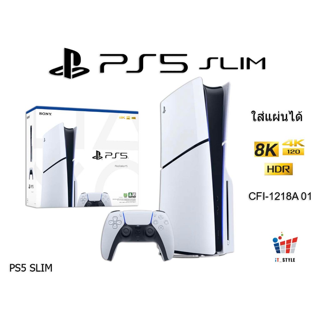 SONY PS5 SLIM  PLAYSTAION 5 ULTRA HD Blu-ray PS5 SLIM ประกันศูนย์ไทย