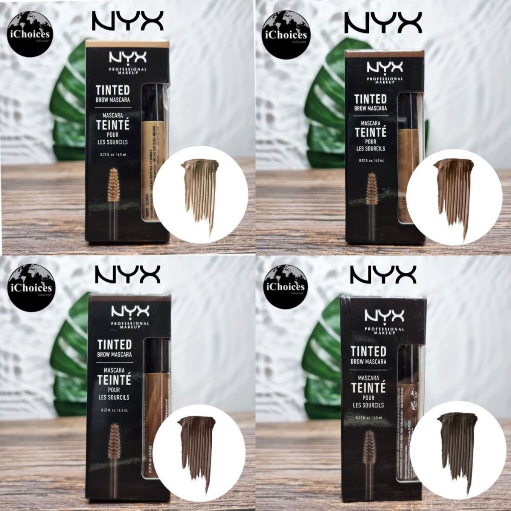 [NYX] Tinted Brow Mascara 6.5 ml นิกซ์ มาสคาร่าคิ้ว Natural Eyebrow Mascara