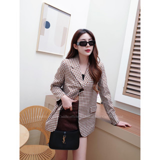 Cuddle.official - Scott Blazer🤎 (เสื้อคลุมเบลเซอร์ลายสก็อต+เ…