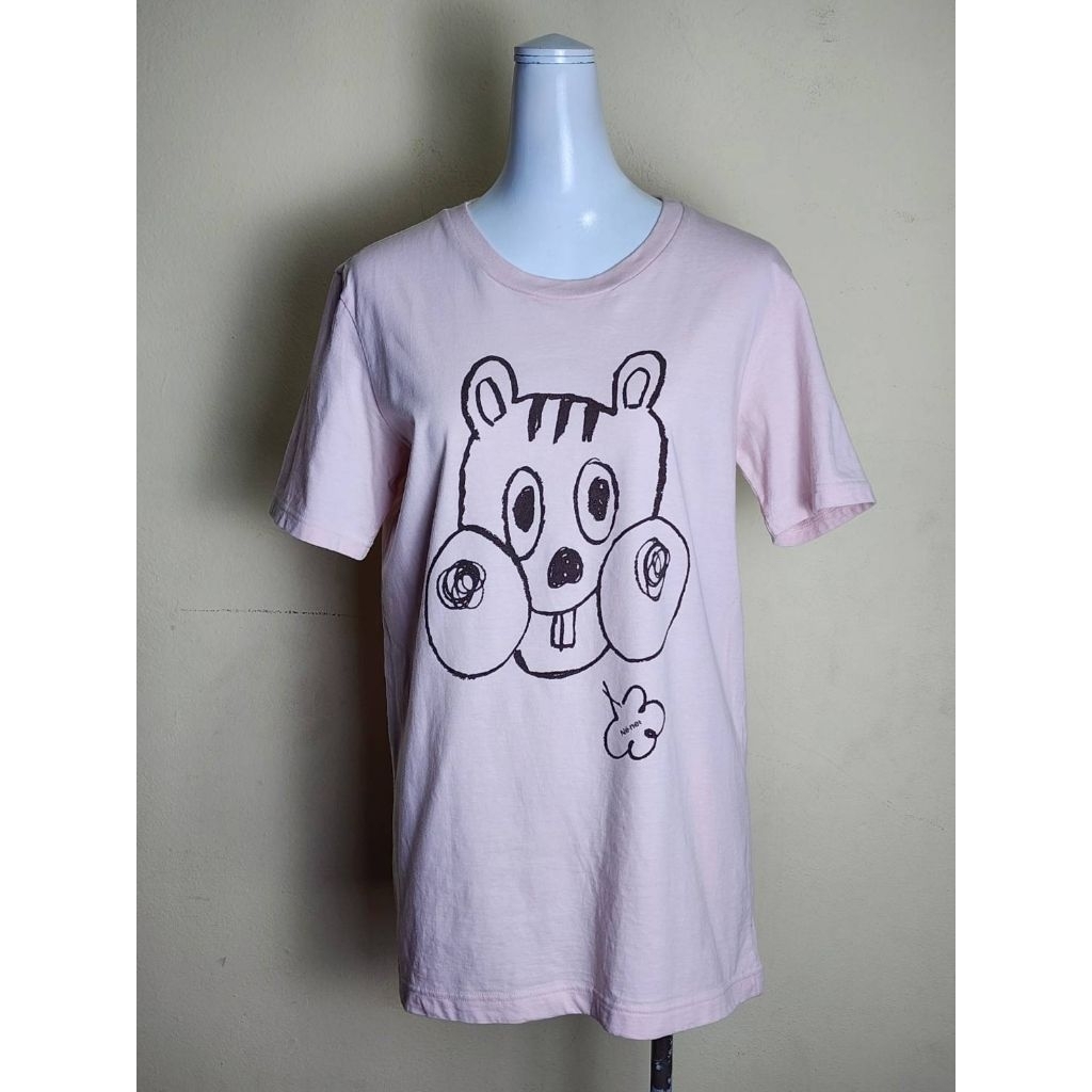 Ne•net เสื้อคอกลม แขนสั้น