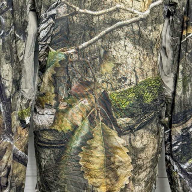 เสื้อลายป้าไม้ Mossy Oak  แขนยาว ผ้าใส่สบาย ผ้าลื่นๆ