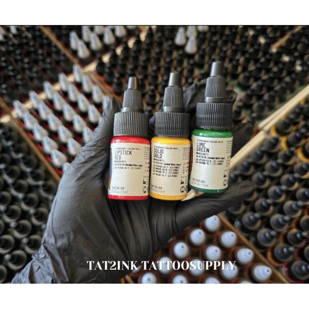 สีสัก ETERNAL INK แท้100% ขนาดครึ่งออนซ์ 1/2oz  สินค้าพร้อมส่งในไทย🇹🇭