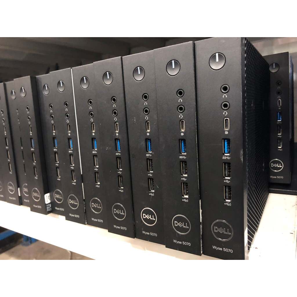 Mini Dell Wyse 5070  Celeron Ram 4GB. / No hdd  ไม่มี adapter มี WiFi New Thin T620&T630 ทำ Home Ser