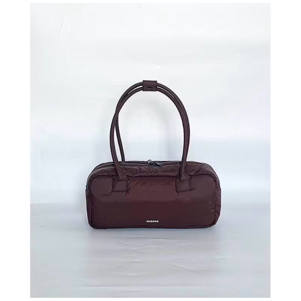 Maboro Bowling Bag สีน้ำตาลเข้ม 🤎 มือสอง
