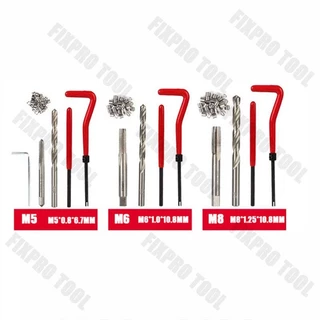 ✨จัดส่งตอนนี้✨ M5/M6/M8 30 ชิ้น เครื่องมือซ่อมเกลียว ชุดซ่อมเกลียวเมตริก