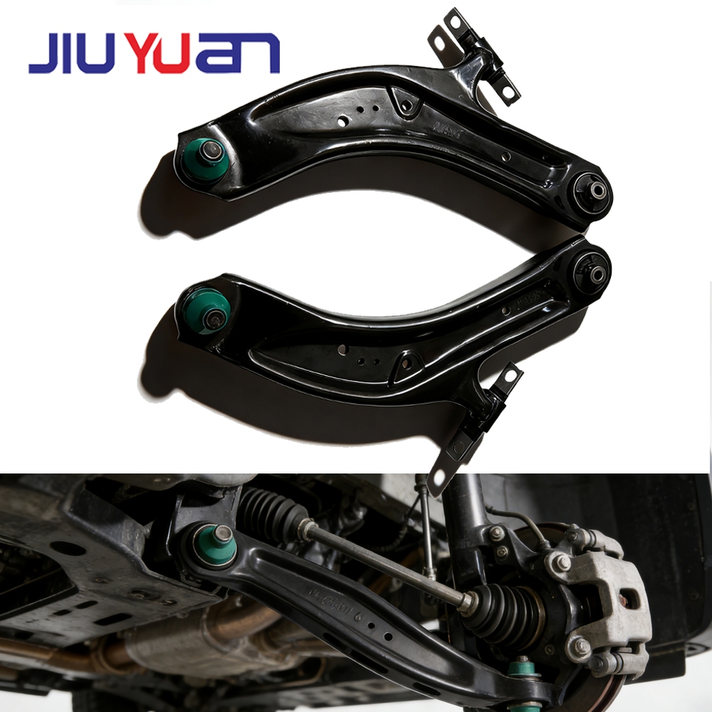 JIUYUAN front lower control arm 1ชุดปีกนกล่าง ซ้าย ขวา NISSAN X-Trail T32/ Qashqai J11 54501/54500-4