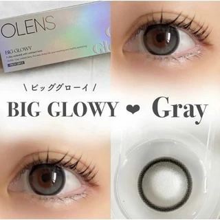 Olens - BIG Glowy gray เลนส์รายวัน 1 Day สีเทา G.Dia 13.60