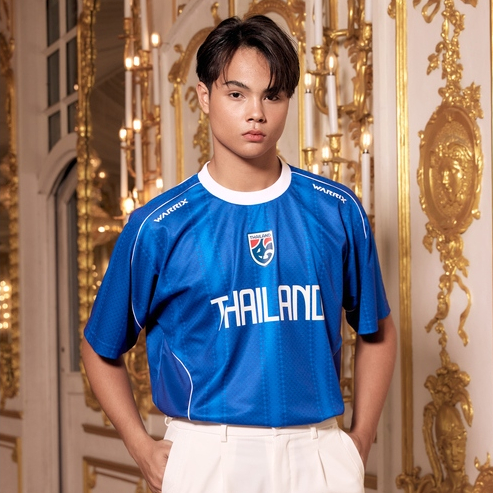 WARRIX เสื้อคอกลม Football Lifestyle Oversize T-shirt Unisex (WA-254FBATH10)