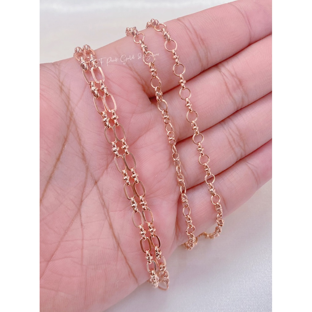 สร้อยคอนาคแท้ น้ำหนัก 2 สลึง ลายหวายมัดโบว์ มีห่วงทรงไข่และห่วงกลม