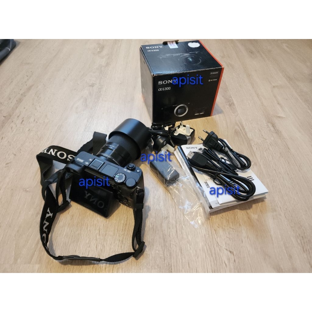 กล้อง sony A6300 พร้อมเลนส์ซูม​55-210