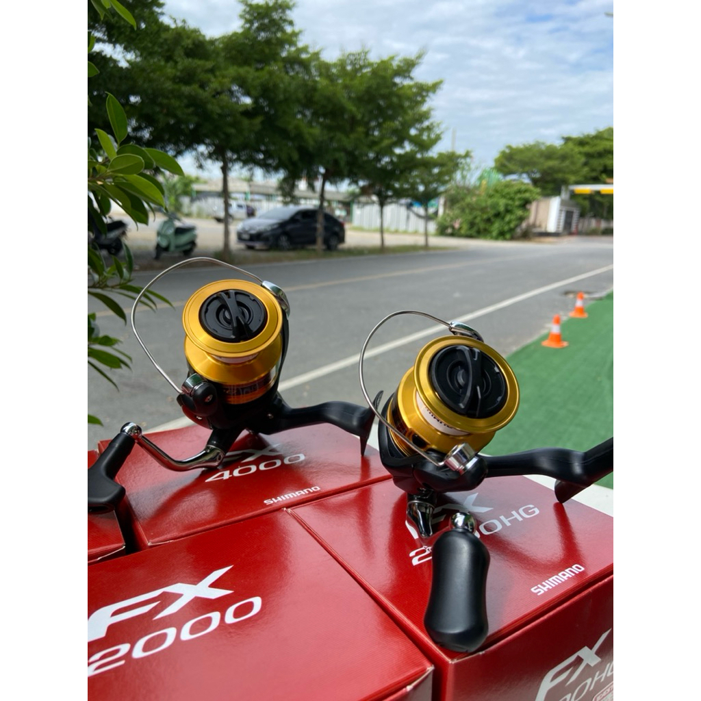 Shimano รุ่น FX รอกสปินตกปลา มี 4 เบอร์ให้เลือก 1000 2000 2500 3000 4000