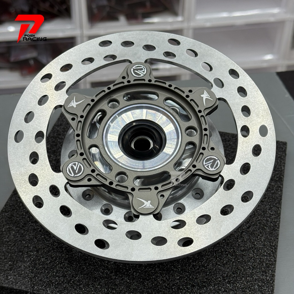 จานTK-EVO 200mm. สเปเซอร์(งานตัด) W125 S-R-บังลม #รหัสสินค้า TK-EV200 ✅