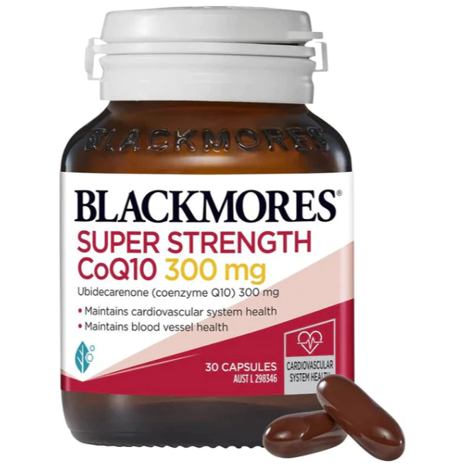 Blackmores CoQ10 แบล็คมอร์โคคิวเทน coq10 บำรุงหัวใจ บำรุงหลอดเลือด HeartHealth 300mg,150mg