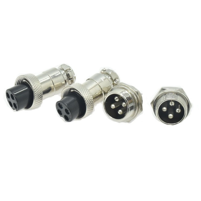GX16 ราคาต่อชุด ผู้-เมีย plug connector  คอนเน็คเตอร์ 16mmมี 2Pin 3pin 4pin 5pin 6pin 7pin 8pin ราคา
