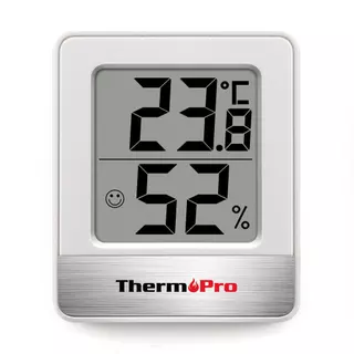 ThermoPro Digital Thermometer, Hygrometer, Humidity meter รุ่น TP-49 เครื่องวัดอุณหภูมิ และความชื้นแบบดิจิตอล