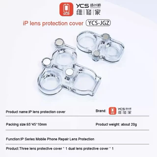 YCS 2th Diamond Cover เลนส์โทรศัพท์ฝาครอบกันฝุ่นสําหรับ IPhone 6 - 16PM Universal รุ่นซ่อมโทรศัพท์มือถือป้องกันฝุ่น