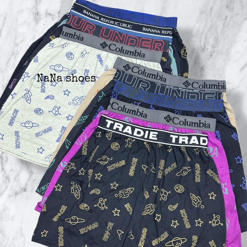 กางเกงบ๊อกเซอร์ขนาด 26 ถึง 38 ใส่ได้เนื้อผ้านิ่ม สายสะพายคุณภาพดีมีหลายสี
