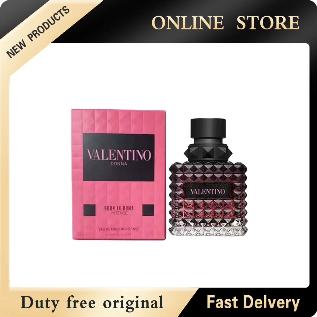 【100% ของแท้】ต้นฉบับ Valentino Donna Born In Roma Intense EDP กลิ่นน้ำหอมผู้หญิงน้ำหอม