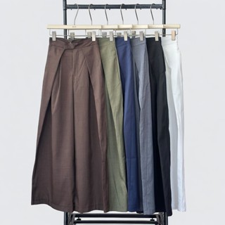 Atipashop - KARSEN CLEAN PANTS กางเกงขายาว ดีเทลจับจีบทวิส ส…