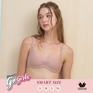 Wacoal Smart Size Easy Matching Bra บราไร้โครงวาโก้ รุ่น WB3…