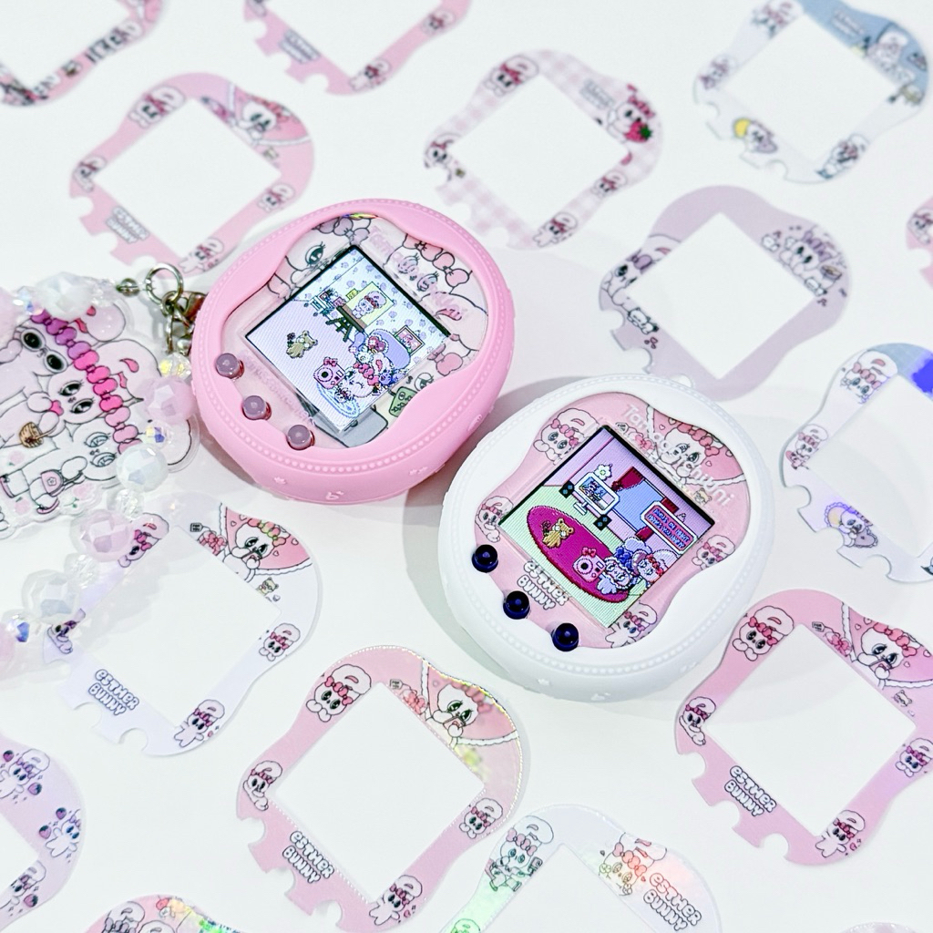 Updated 14JAN26: Tamagotchi Uni Faceplate (กระดาษรองหน้าจอสำหรับเปลี่ยนลายทามาก็อตจิ)