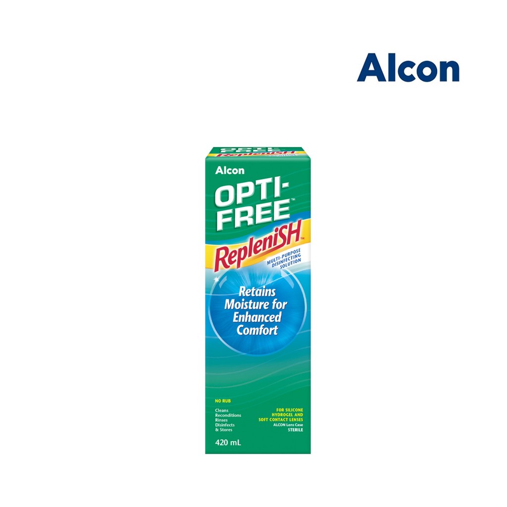 [หมดอายุ 10/2026] Alcon Opti-Free Replenish 420 ml.