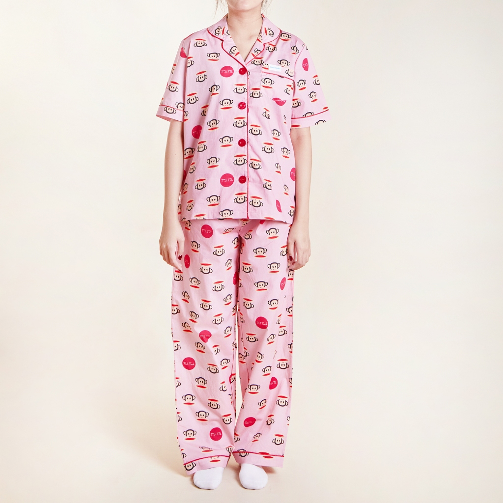 PAUL FRANK ชุดนอนกางเกงขายาวใส่ได้ทั้งชายและหญิง PLAYFUL CLASSIC JULIUS PANTS SET