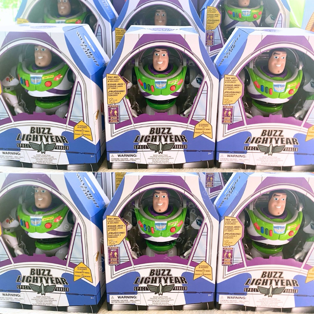 (pre order)*** รอ25-30 วัน ***Buzz Lightyear talking figure - Toy story 5 ลิขสิทธิ์แท้จาก Disney Store Japan🇯🇵